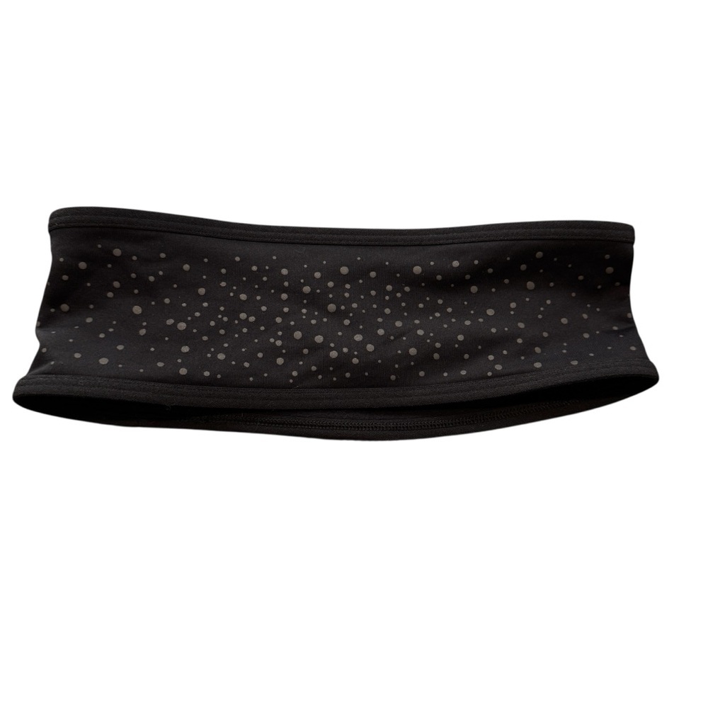 Lululemon Women's Fleece Reflective Running Ear Warmer Size L/XL black